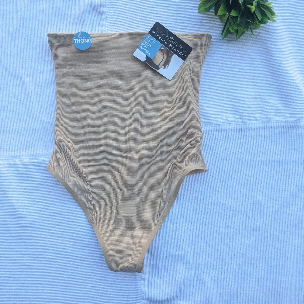 Slim shaper miracle brands shapewear thong formal